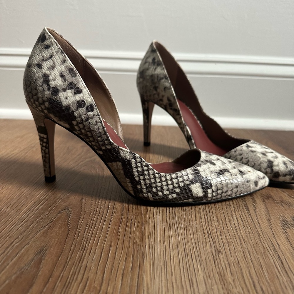 Reiss Snakeskin Shoes